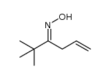 1-(tert-butyl)but-3-en-1-one oxime结构式