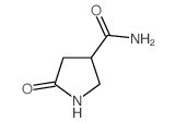 5-羰基-1-苄基吡啶烷-3-甲酰胺结构式