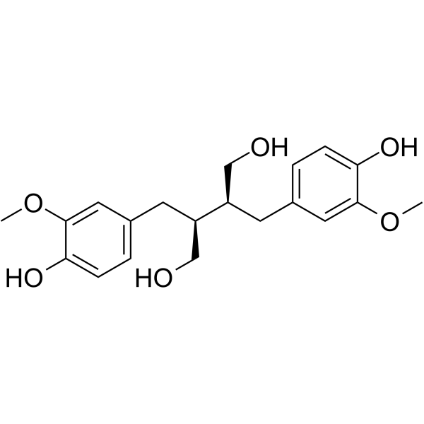 (+)-开环异落叶松树脂酚结构式