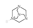 Boron,trihydro(1,3,5,7-tetraazatricyclo[3.3.1.13,7]decane-kN1)-, (T-4)- Structure