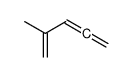 4-methylpenta-1,2,4-triene Structure