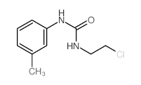 Urea,N-(2-chloroethyl)-N'-(3-methylphenyl)-结构式