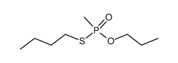 O-Propyl-S-n-butylmethylthiophosphonat Structure