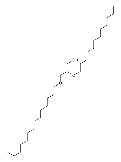 2-dodecoxy-3-tetradecoxypropan-1-ol Structure