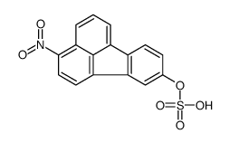 3-nitrofluoranthene-9-sulfate Structure