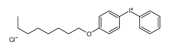 (4-octoxyphenyl)-phenyliodanium,chloride Structure