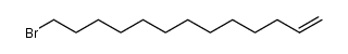 13-溴-1-十三碳烯结构式