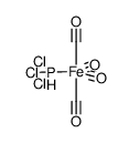 tetracarbonyl(trichlorophosphane)iron结构式