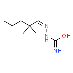 2,2-Dimethylvaleraldehyde semicarbazone结构式