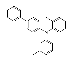 N-(3,4-dimethylphenyl)-2,3-dimethyl-N-(4-phenylphenyl)aniline结构式