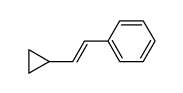 (E)-1-cyclopropyl-2-phenyl ehtylene Structure