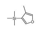 trimethyl-(4-methylfuran-3-yl)silane Structure