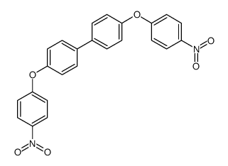 1-(4-nitrophenoxy)-4-[4-(4-nitrophenoxy)phenyl]benzene结构式