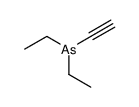diethyl(ethynyl)arsane Structure