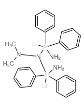 Phosphorane,(dimethylhydrazono)bis[aminochlorodiphenyl- (8CI) structure