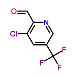 3-Chloro-5-(trifluoromethyl)picolinaldehyde structure