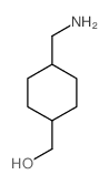 [trans-4-(aminomethyl)cyclohexyl]methanol(SALTDATA: FREE) structure