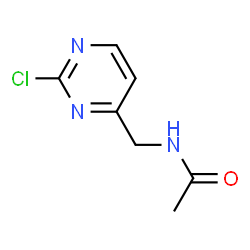 Acetamide,N-[(2-chloro-4-pyrimidinyl)methyl]- structure