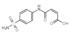 3-(4-磺酰基苯氨基甲酰基)-丙烯酸结构式