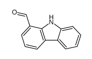 9H-carbazole-1-carbaldehyde structure