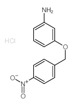 3-[(4-nitrophenyl)methoxy]aniline Structure