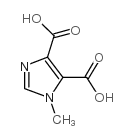 1-甲基-1H-咪唑-4,5-二羧酸结构式