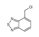 4-(chloromethyl)-2,1,3-benzothiadiazole结构式