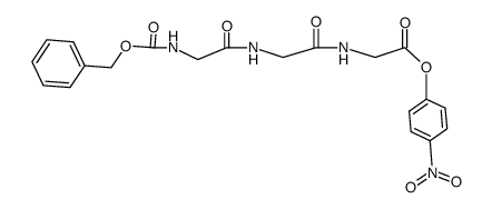 Z-Gly-Gly-Gly-ONp structure