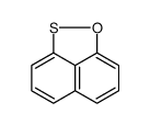 1-Oxa-2-thiaacenaphthene Structure