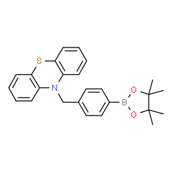 4-(10-Phenothiazinylmethyl)benzeneboronic acid pinacol ester Structure