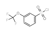 3-(trifluoromethoxy)benzenesulfonyl chloride structure