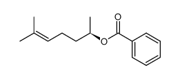 (R)-6-methylhept-5-en-2-yl benzoate Structure