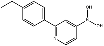 2-(4-Ethylphenyl)pyridine-4-boronic acid图片