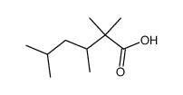 tetramethylhexanoic acid Structure