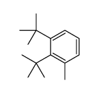 1,2-ditert-butyl-3-methylbenzene结构式