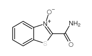 2-Benzothiazolecarboxamide,3-oxide(8CI) structure