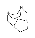 1,3,6,8-tetraazatricyclo(6.2.1.13,6)dodecane结构式