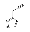 1H-1,2,4-Triazol-5-ylacetonitrile Structure