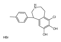 (R)-SKF-82957氢溴酸盐结构式