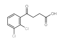 4-(2,3-DICHLOROPHENYL)-4-OXOBUTYRIC ACID结构式