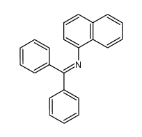 benzhydrylidene-[1]naphthyl-amine结构式