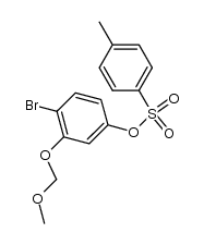 1-Bromo-2-methoxymethoxy-4-(tosyloxy)benzene Structure