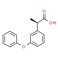 R(-)-Fenoprofen structure