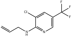 N-Allyl-3-chloro-5-(trifluoromethyl)pyridin-2-amine结构式