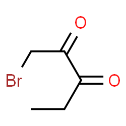 2,3-Pentanedione,1-bromo- Structure