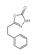 5-phenethyl-3H-1,3,4-oxadiazol-2-one结构式