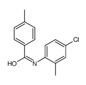 N-(4-Chloro-2-methylphenyl)-4-methylbenzamide结构式