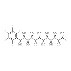 (2H25)Dodecyl(2H5)benzene Structure