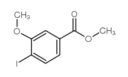 4-碘-3-甲氧基苯甲酸甲酯结构式