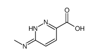 3-Pyridazinecarboxylicacid,6-(methylamino)-(9CI) structure